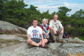 On top of the mountains