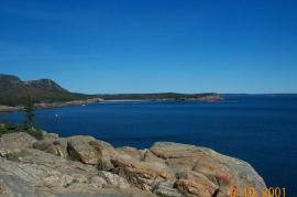 Acadia - On the beach