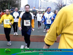 Ziel Halbmarathon