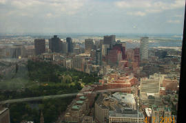 Boston from above