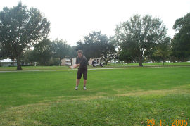 Playing Golf