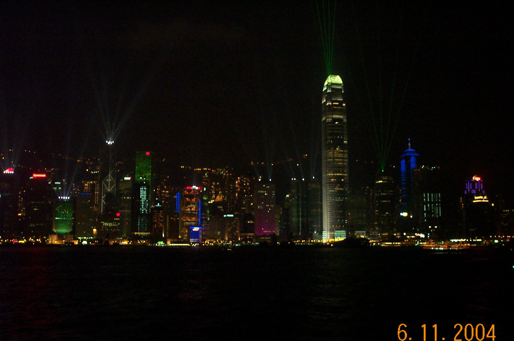 Skyline at night